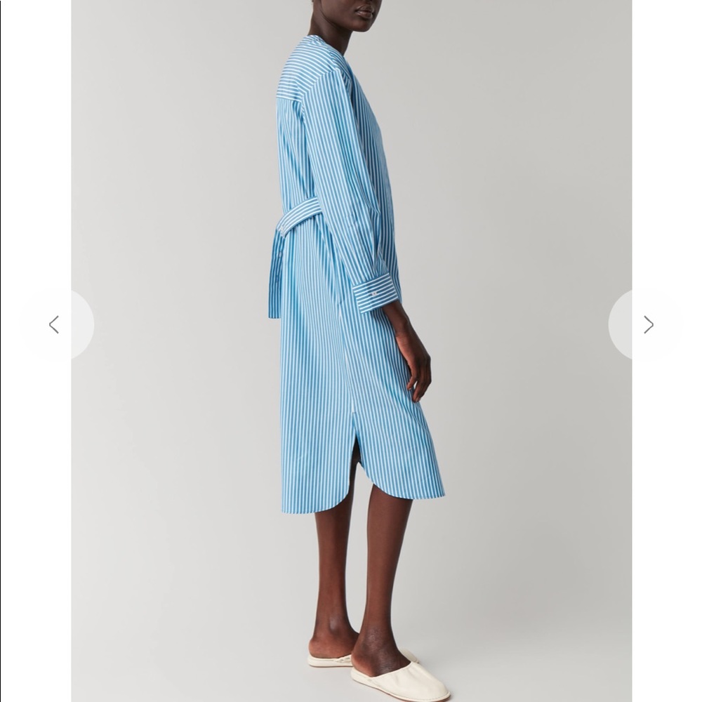 COS
Striped Shirt Dress With Belt